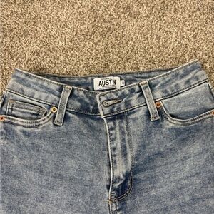 High rise flare jeans